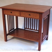fabrication contemporaine de style https://www.custommade.com/arts-and-crafts-style-standing-desk/by/pwhfurniture/