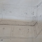 J'ai retrouvé le croquis fais sur place à la vas vite