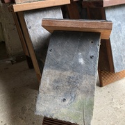 Nichoir à chauve-souris - frène thermo et ardoise