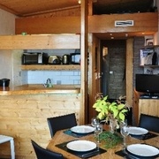 Studio à Les Arcs - séjour-Cuisine/Bar Charlotte Perriand  https://www.vivaweek.com1962/1967