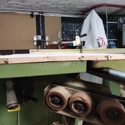 Celui la est resté plan, pas de déformation à l'horizon