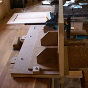 Usinage des encoches pour les paumelles