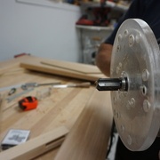 20- utilisation d'un couteau à patille pour la taille des arches.