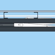 Vue de coté position basse