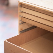 Tiroir pour le rangement du matériel