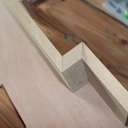 Détail des bords découpés