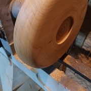 Réalisation du dessous et de l'alésage de reprise