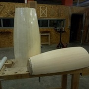 placage érable avant collage