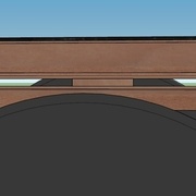 La traverse soutenant la tirette