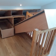 Petite complication anticipée pour installer le tiroir en bas à droite