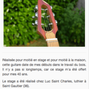 L'Air du Bois sur mobile (page d'une création)