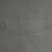 vue en plan de l'arétier
