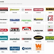 Les machines triées par marques