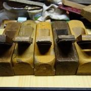 Rabots en bois fonctionnels