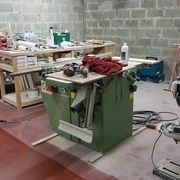 Tout le brol, en attente de nettoyage et de rangement