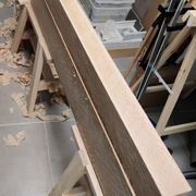 Je soigne les champs pour préparer le collage