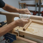 Finition des pattes.