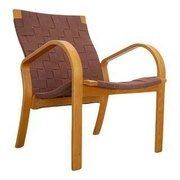 Fauteuil design scandinave Bruno Mathsson années 50 https://www.chairish.com