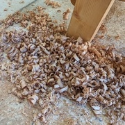 Un petit échantillon de copeaux !