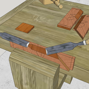 **6/** Façonnage des chanfreins arrêtés .