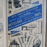 Outillage pour le travail du bois, Aux Forges de Vulcain, 1911