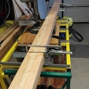 la photo est pour illustrer (ça c'était pour la presse), cette fois ci j'ai fait les trous à la défonceuse!