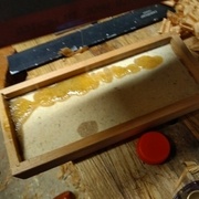 le feutre encore sec (presque!)