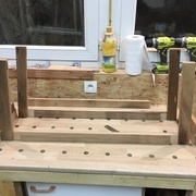 angle de 5° pour les pieds