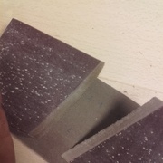 Bande après 5 minutes de travail