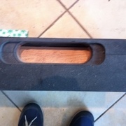 ...surprise! Du bon bois dur dans lequel on peut se "pendre"