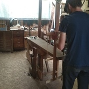 mon stagiaire à l'oeuvre !