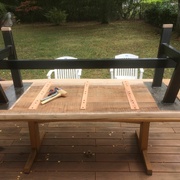 assemblage plateau à blanc