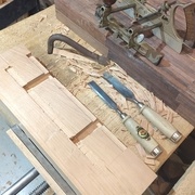 J'ai bien essayé le n°45, mais finalement je suis plus à l'aise aux ciseaux