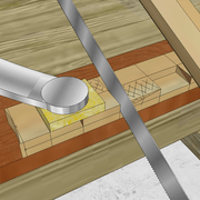 **ENTAILLE N° 3 :** Le trait de sciage