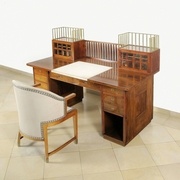 Bureau secession vienoise  par Josef-Hoffmann   https://www.artsy.net/artwork/josef-hoffmann-desk-and-chair