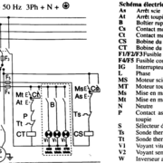 Schéma électrique avant modification