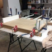 Collage des panneaux