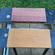 J'avais le choix entre ces deux bois