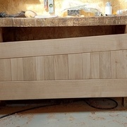 Motif sur l'envers du lit