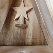 L'étoile masque la tige filetée