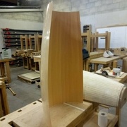 placage tilleul avant collage