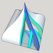 Vue de l"exercice en situation 3D
