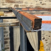 photo du montage provvisoire