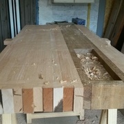 Après un passage rapide au rabot n°4