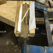 Première étape de collage