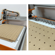 Station CNC complète clé en main — Stepcraft M.1000, changeur d'outils automatique (ATC), table à vi
