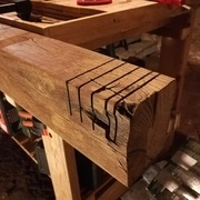 Trais à la scie circulaire