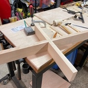 Assemblage à mi bois