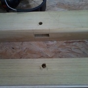 Pré perçage pour le chevillage