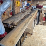 Les planches avivées non corroyées